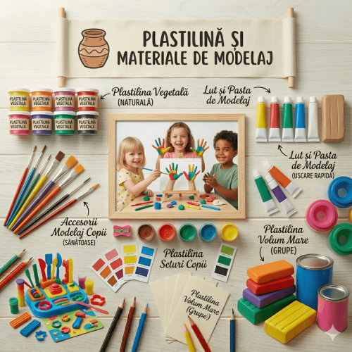 Plastilina si materiale de modelaj